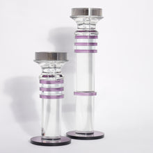 Load image into Gallery viewer, Plum Candle Holders - (Set of 2)