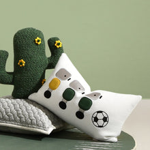 Load image into Gallery viewer, Soccer Sprout Cushion Cover