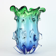 Load image into Gallery viewer, Aqua Crystal Vase