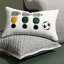 Load image into Gallery viewer, Soccer Sprout Cushion Cover