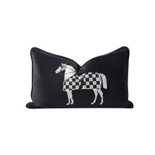 Load image into Gallery viewer, Ebony Rectangle Cushion Cover