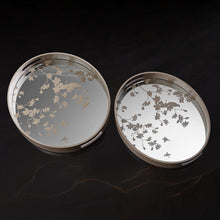 Load image into Gallery viewer, Whispering Willow Tray Set of 2