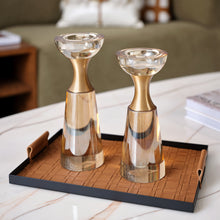 Load image into Gallery viewer, Dewdrop Candle Holders (Set of 2)