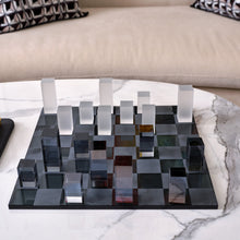 Load image into Gallery viewer, Frosted Checkers Set