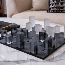 Load image into Gallery viewer, Frosted Checkers Set