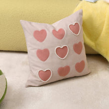 Load image into Gallery viewer, Pink Hearts Cushion Cover