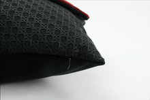 Load image into Gallery viewer, Crimson Rectangle Cushion Cover