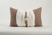 Load image into Gallery viewer, Basque Fur Rectangle Cushion