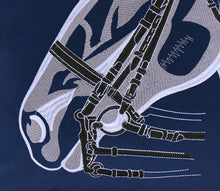 Load image into Gallery viewer, Gallop Cushion Cover - Blue