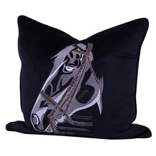 Load image into Gallery viewer, Gallop Cushion Cover - Black