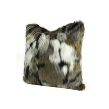 Load image into Gallery viewer, Forest Faux Fur Cushion