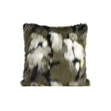 Load image into Gallery viewer, Forest Faux Fur Cushion