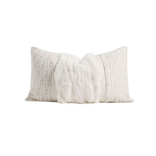 Load image into Gallery viewer, Arctic Fur Rectangle Cushion Cover