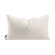 Load image into Gallery viewer, Ivory Fur Rectangle Cushion Cover