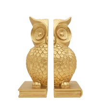 Load image into Gallery viewer, Wise Owl Bookends