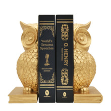 Load image into Gallery viewer, Wise Owl Bookends