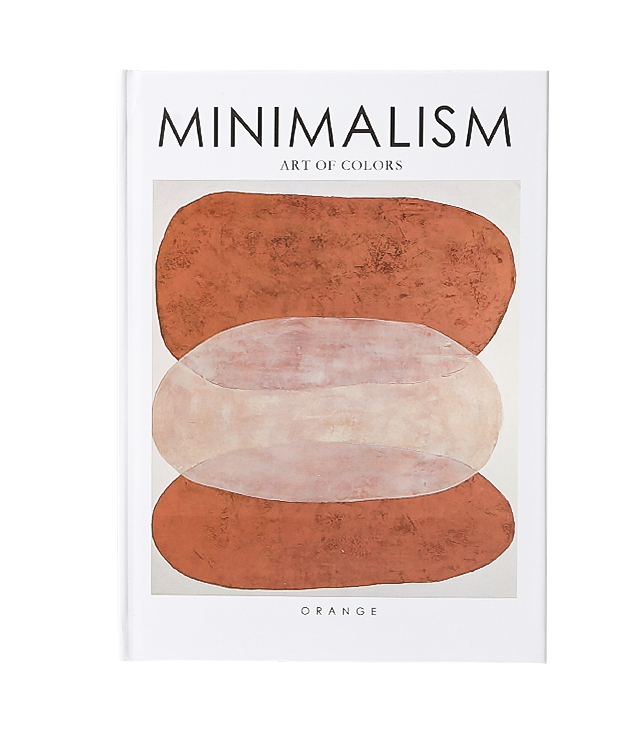Minimalism (Orange) - Coffee Table Book