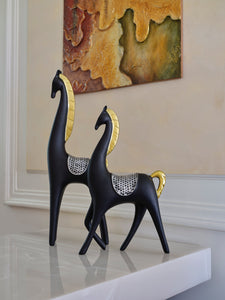 Black Stallion Sculpture