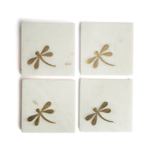 Load image into Gallery viewer, Bumblebee Coasters (Set of 4)
