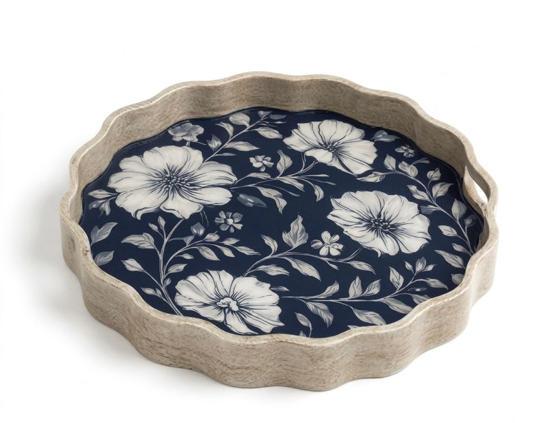 Byzantine Blue Tray - Set of 2