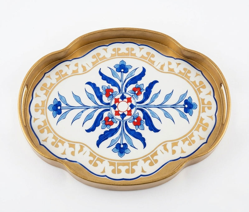 Regal Medallion Tray - Set of 2