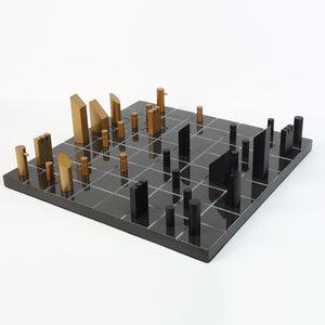 Luxe Marble Chessboard - Black