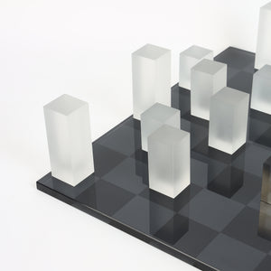 Frosted Checkers Set