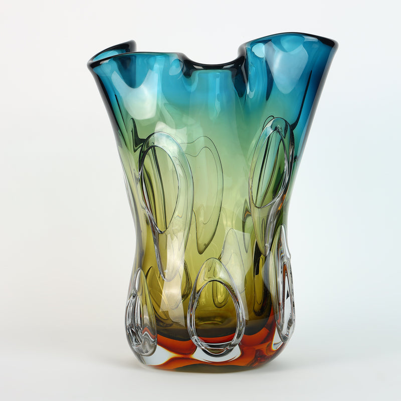 Ocean Crystal Vase