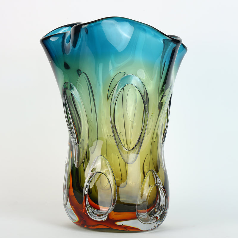 Ocean Crystal Vase