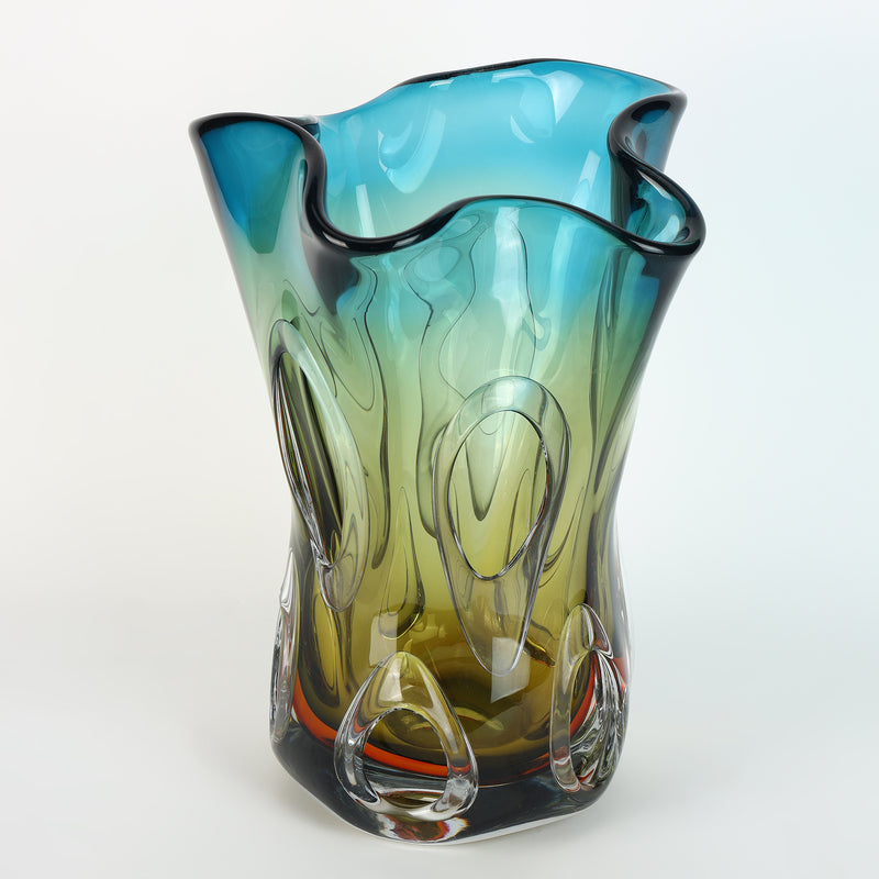 Ocean Crystal Vase