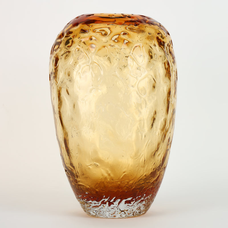 Caramel Crystal Vase