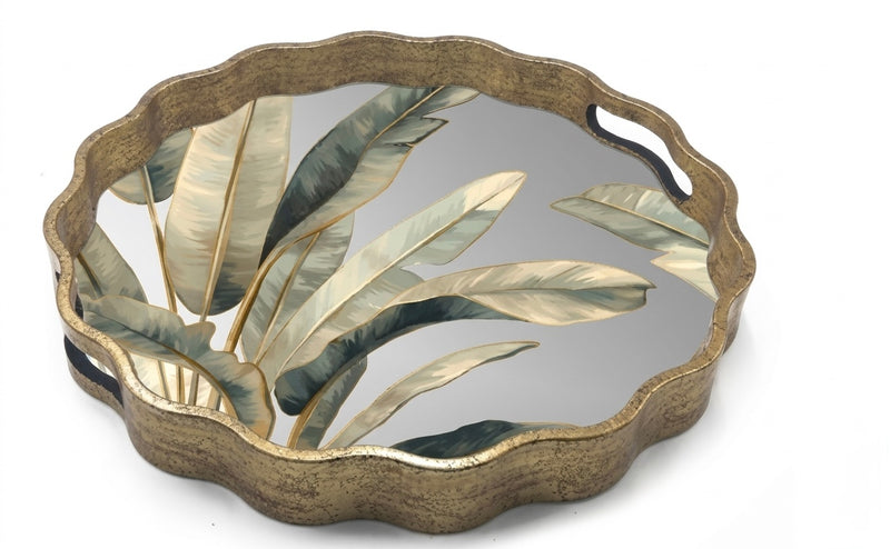 Tropical Whisper Tray - Set of 2