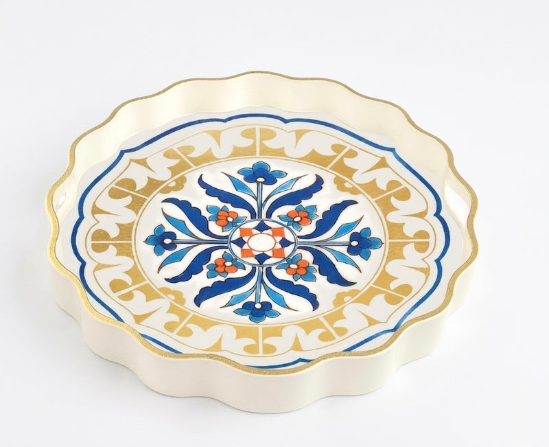 Royal Mosaic Tray - Set of 2