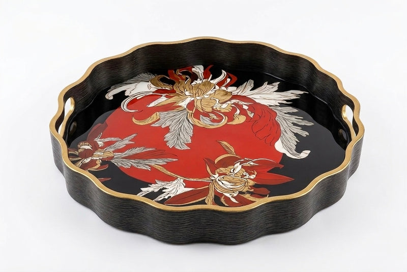 Ruby Noir Tray - Set of 2