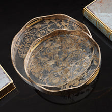 Load image into Gallery viewer, Vintage Botanica Tray - Set of 2
