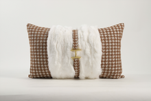 Load image into Gallery viewer, Basque Fur Rectangle Cushion
