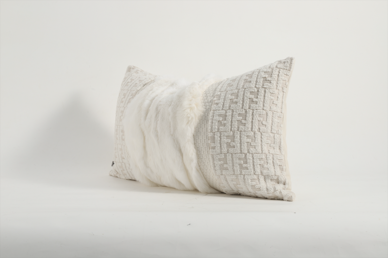 Arctic Fur Rectangle Cushion Cover