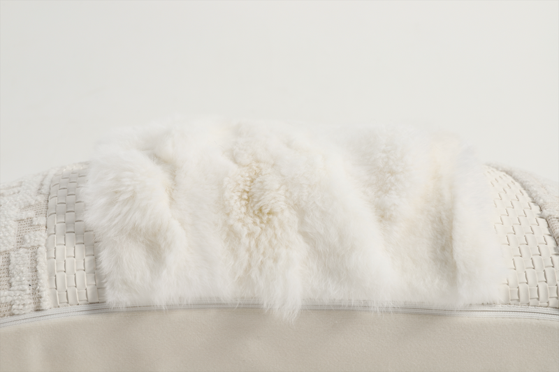 Arctic Fur Rectangle Cushion Cover