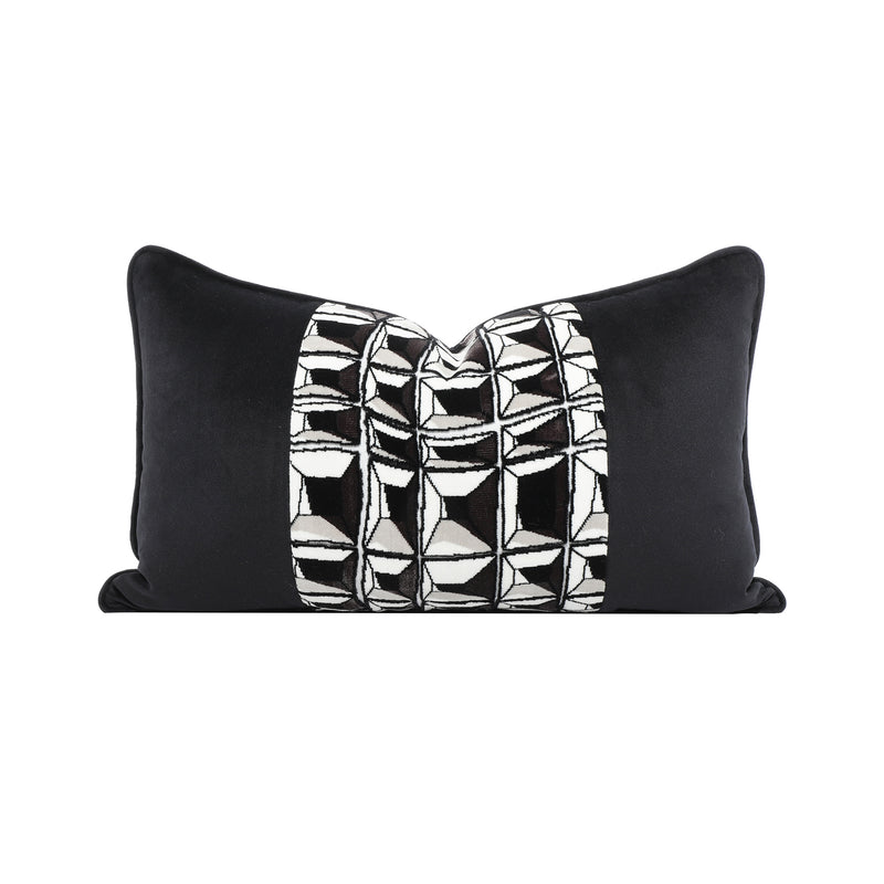 Illusion Rectangle Cushion Cover