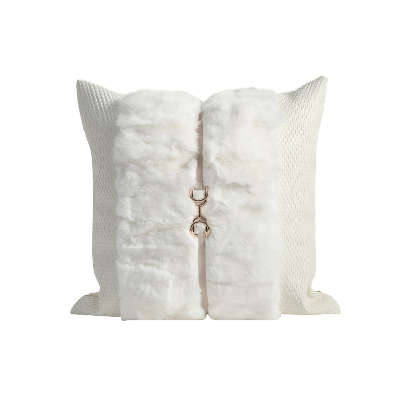 Feather Fur Cushion