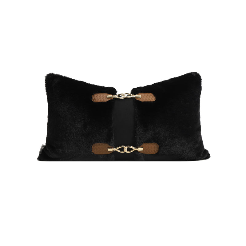 Caviar Fur Rectangle Cushion