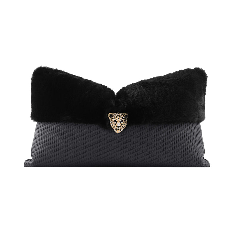 Panthera Fur Cushion Cover