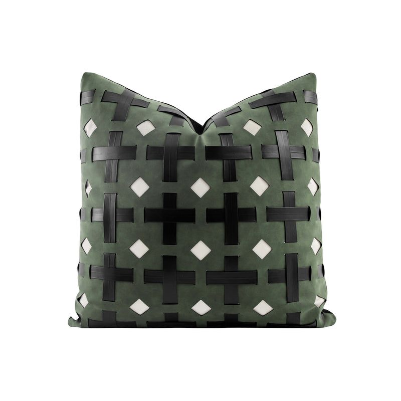 Gridley Cushion Cover - Green