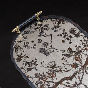 Midnight Bloom Tray