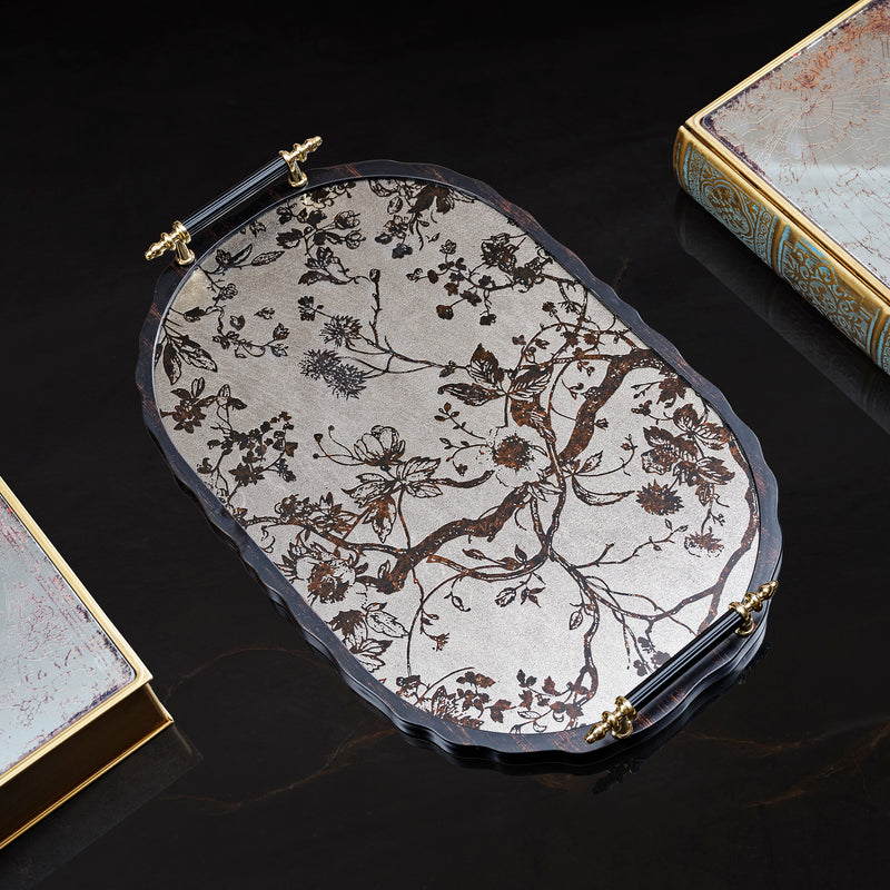 Midnight Bloom Tray