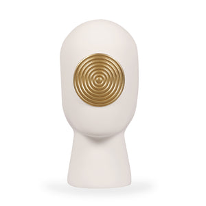 Visor Sculpture - White