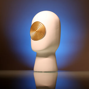 Visor Sculpture - White