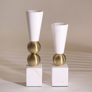 Marmor Candle Holder (Set of 2)
