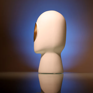 Visor Sculpture - White