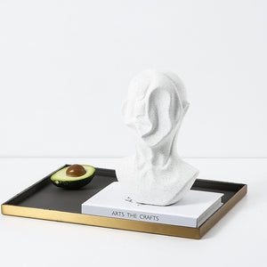 Abstract White Sculpture